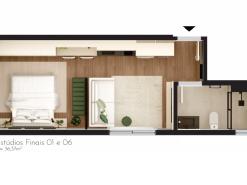 planta apto 01 e 06 planta apto 01 e 06