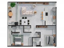 planta apartamento 2 dormitórios planta apartamento 2 dormitórios