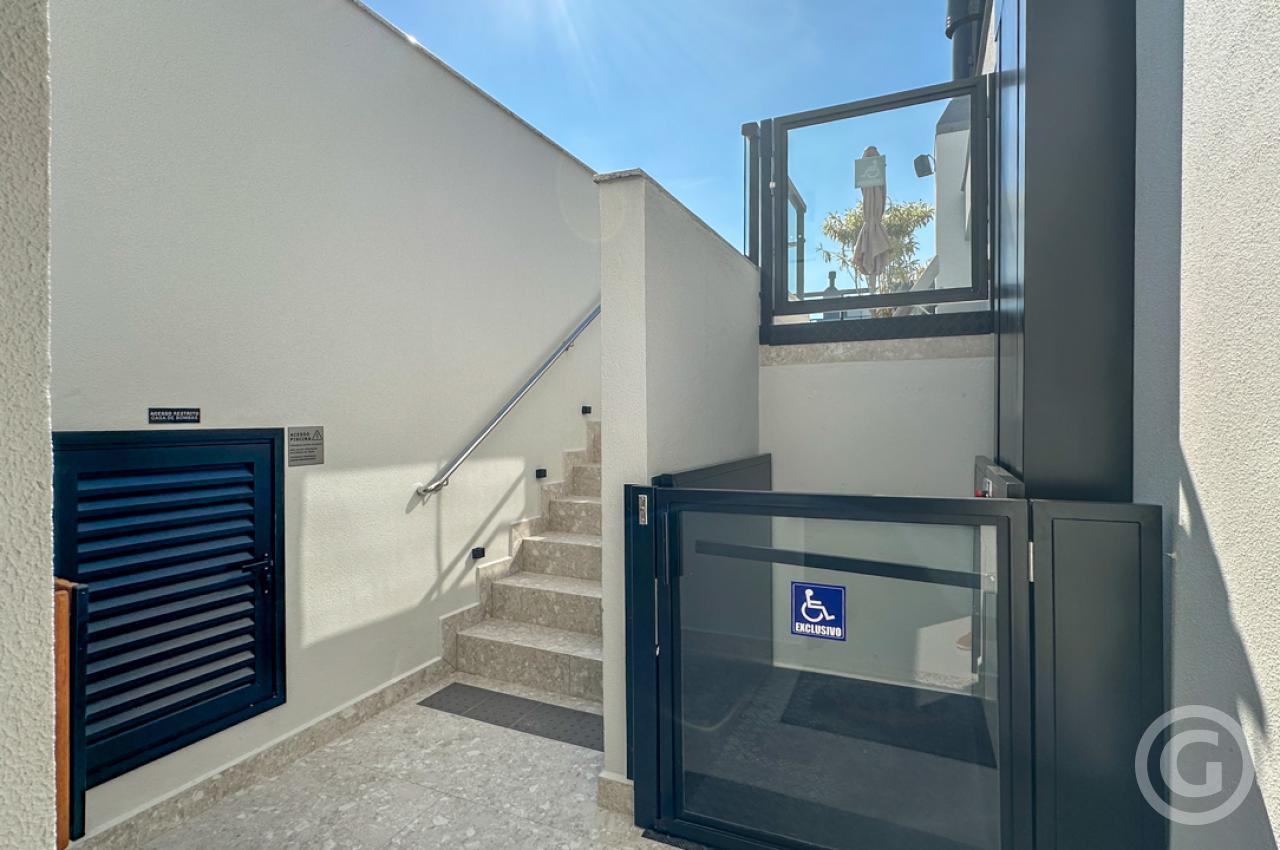 piscina acesso