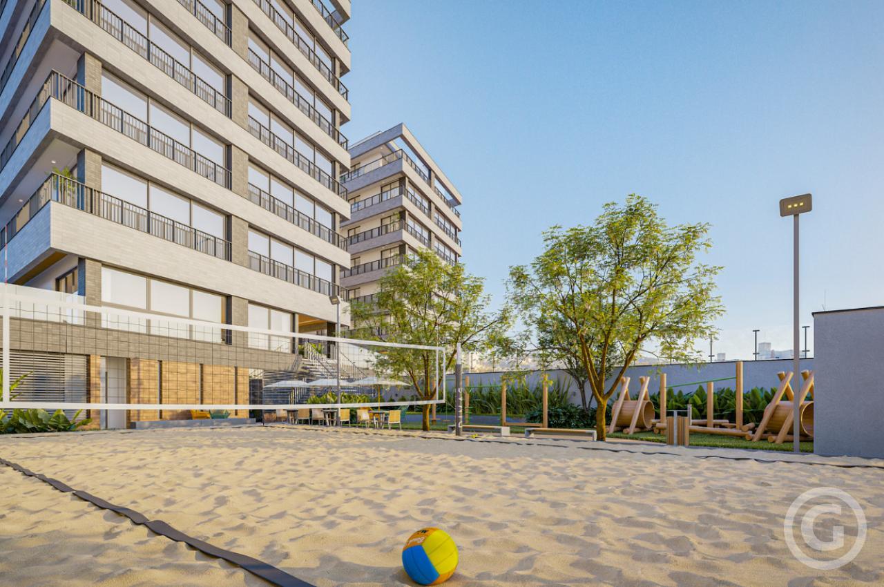 quadra de beach tennis