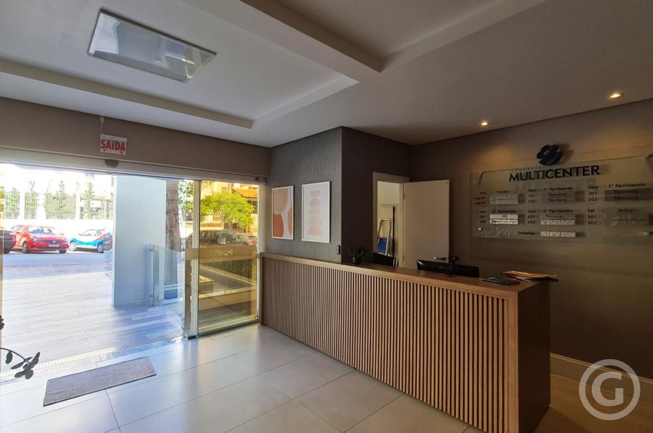 recepção condomínio